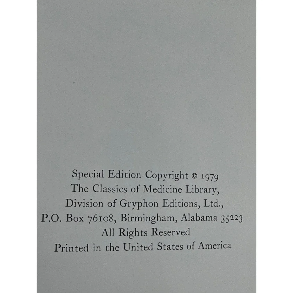 The Pituitary Body and Its Disorders Harvey Cushing Classics of Medicine 1979
